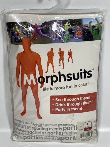 Original morphsuit red large - original,