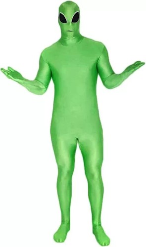 Adult alien morphsuit costume - adult,