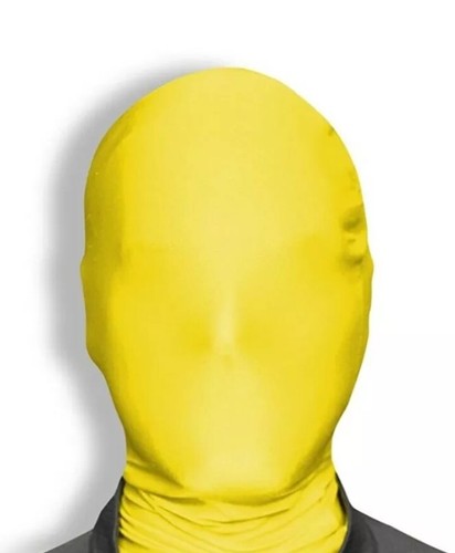 Yellow morphsuit mask for - morphsuit,