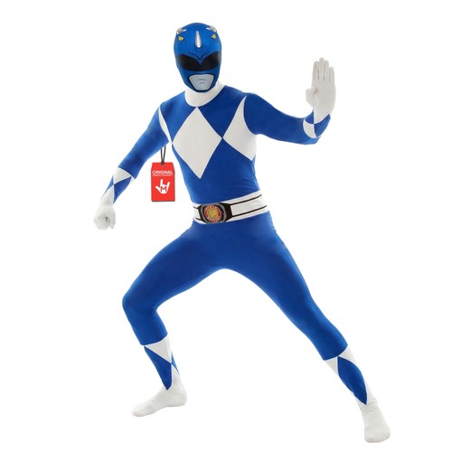 Adult blue power ranger - power,