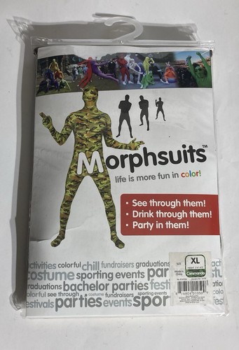 Camo morphsuit extra large - large, one