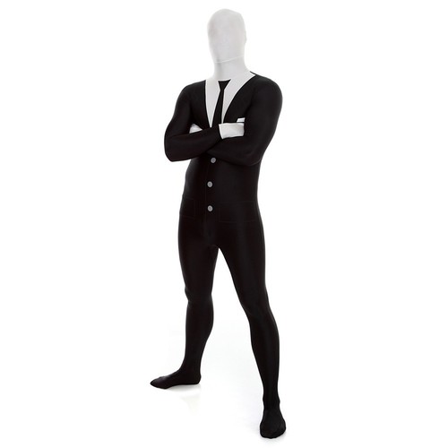 Slender man costume - man,